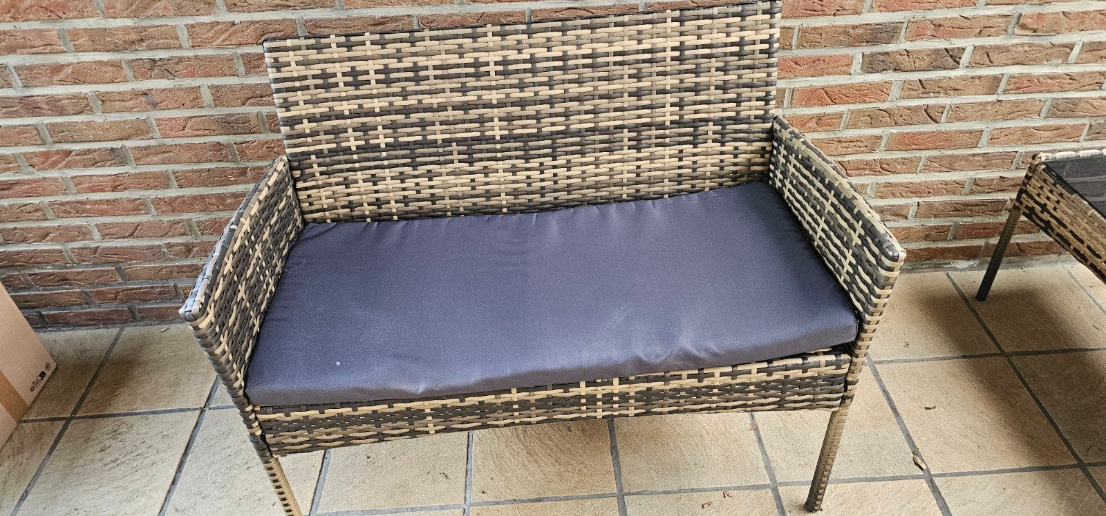tuinset, Jardin & Terrasse, Ensembles de jardin, Table d'appoint, Salons de jardin, Comme neuf, Enlèvement
