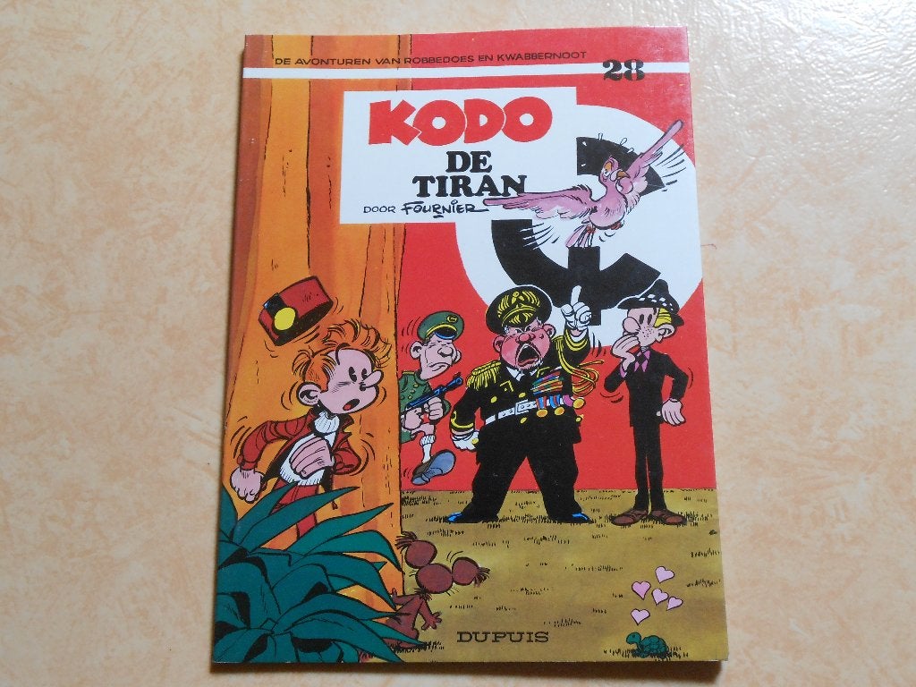 Robbedoes en Kwabbernoot 28 Kodo de tiran 1979 1 ste druk., Neuf, Enlèvement ou Envoi, Une BD, Juliette Fournier