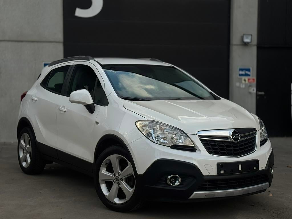 Opel mokka 2014|1.6i Cruise GPS | Parelmoer | 99.999Dkm, Auto's, Voorwielaandrijving, Stof, Euro 6, 4 cilinders