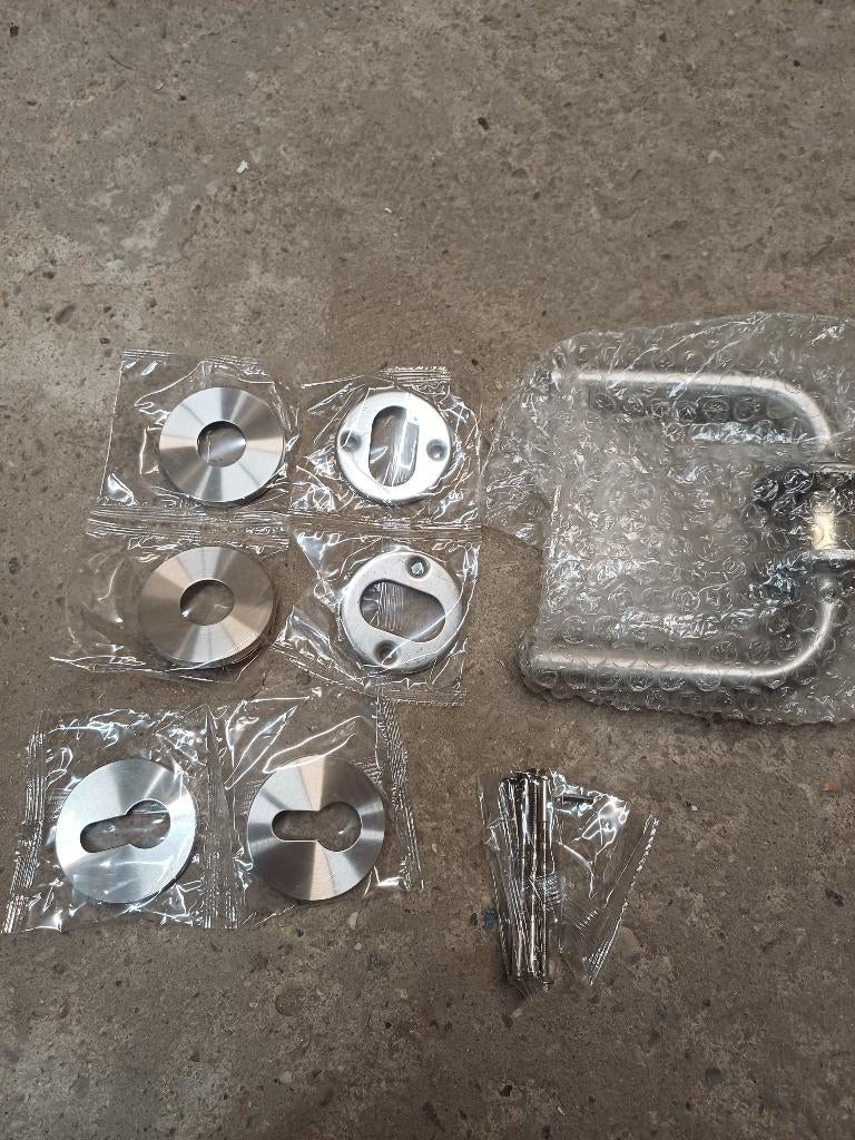 INOXE deurklinken (kompleet), Enlèvement, Neuf, Inox, Loquet ou Poignée