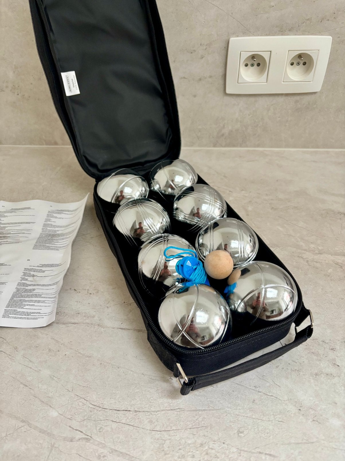 Nieuwe Petanque set - Jeu de boules ballen - Petanqueballen, Ophalen of Verzenden, Nieuw