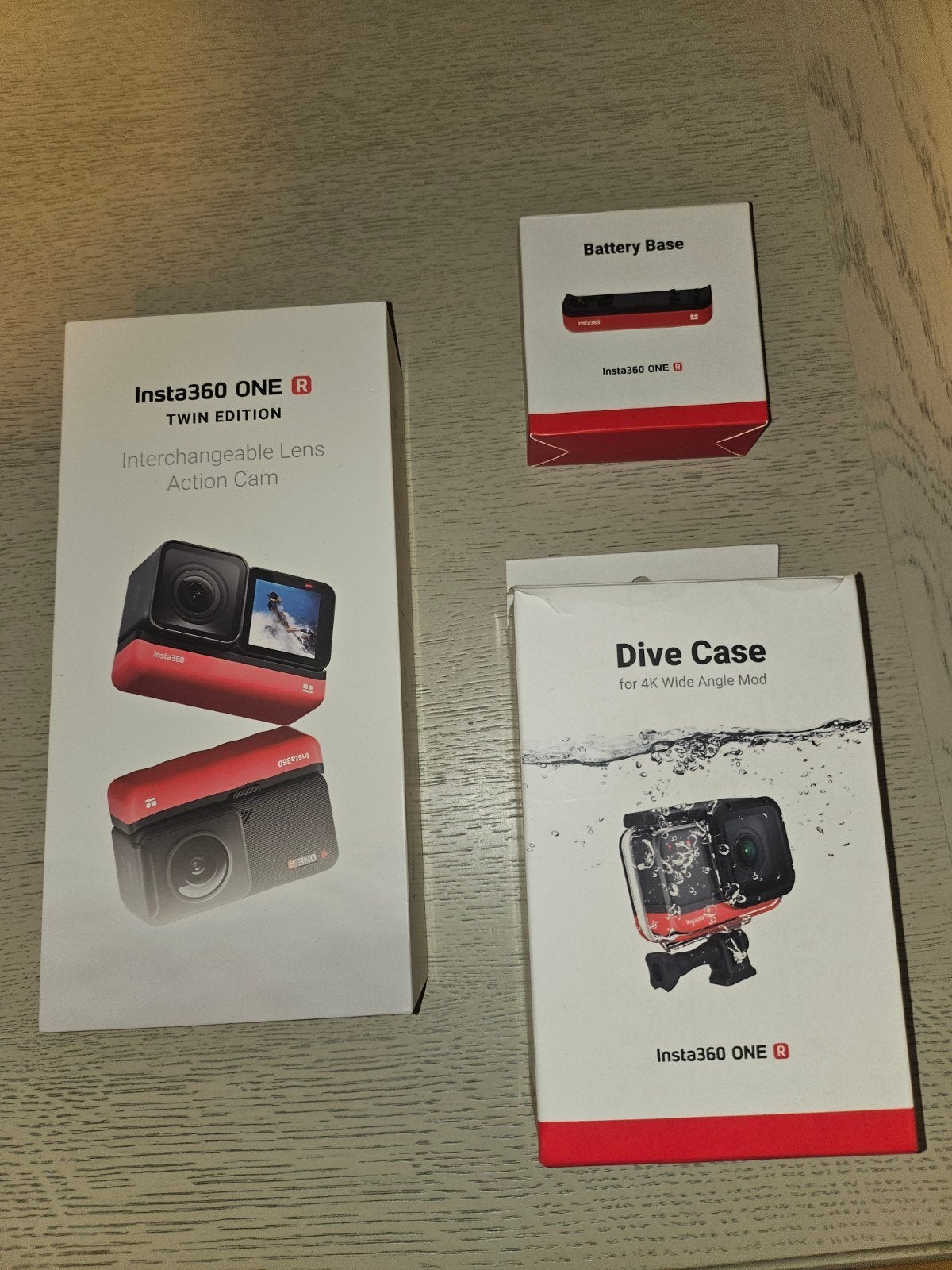 INSTA 360 ONE RS, Audio, Tv en Foto, Ophalen, Zo goed als nieuw, Overige merken