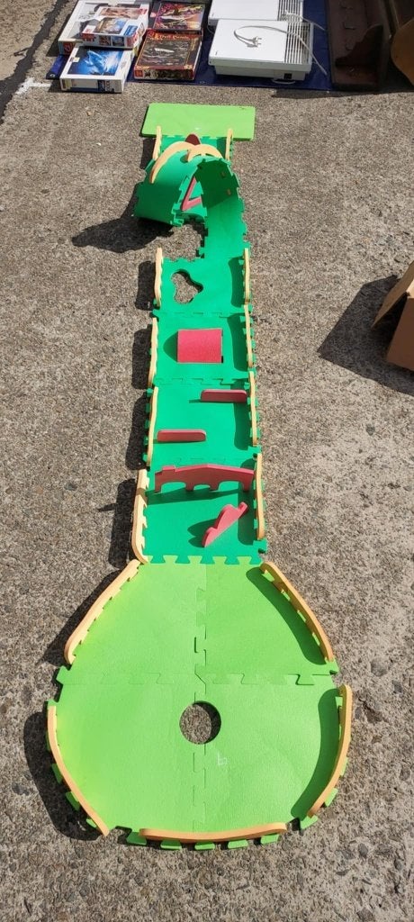 Set de mini golf en mousse pour enfant, Enlèvement