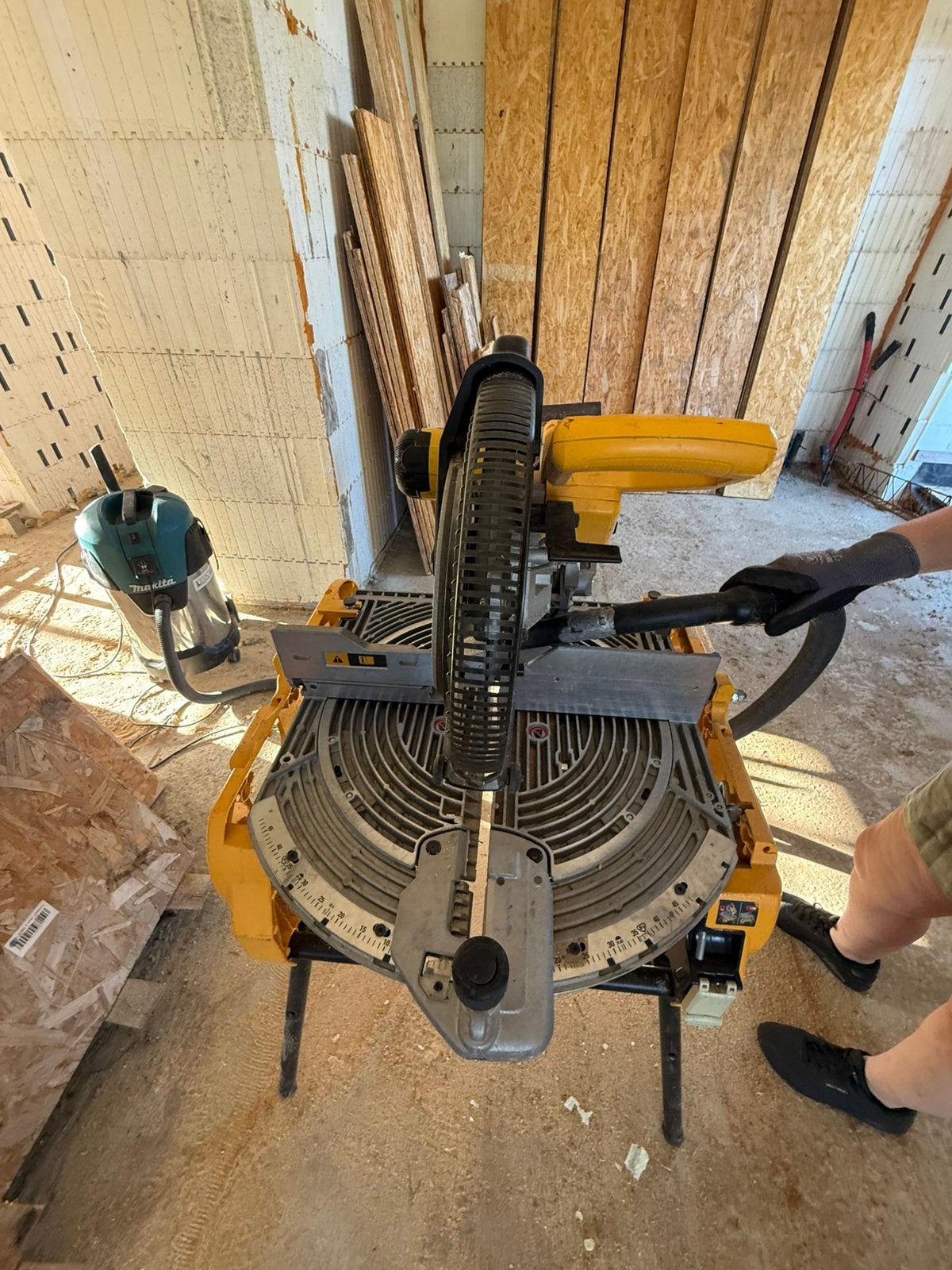 Zaag dewalt, Doe-het-zelf en Bouw, Gereedschap | Zaagmachines, Ophalen, Zo goed als nieuw