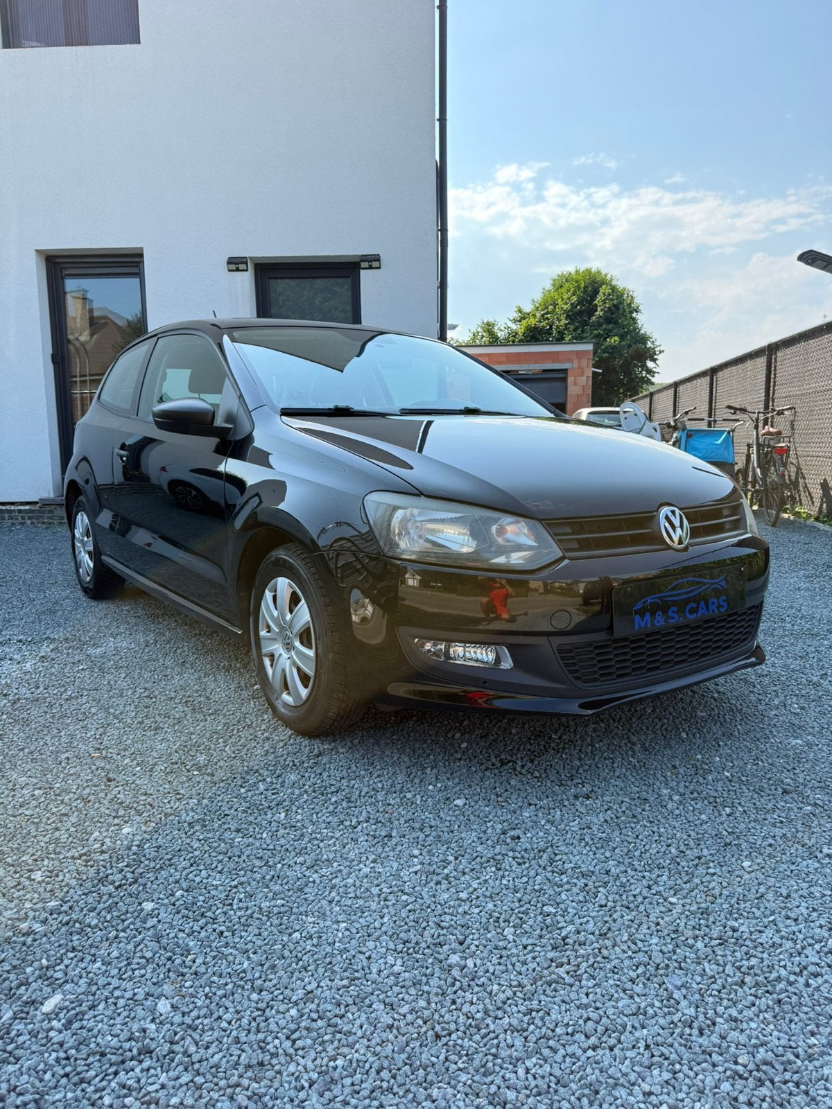 VW POLO 1.2 BENZINE, Auto's, Voorwielaandrijving, Euro 5, Stof, Zwart
