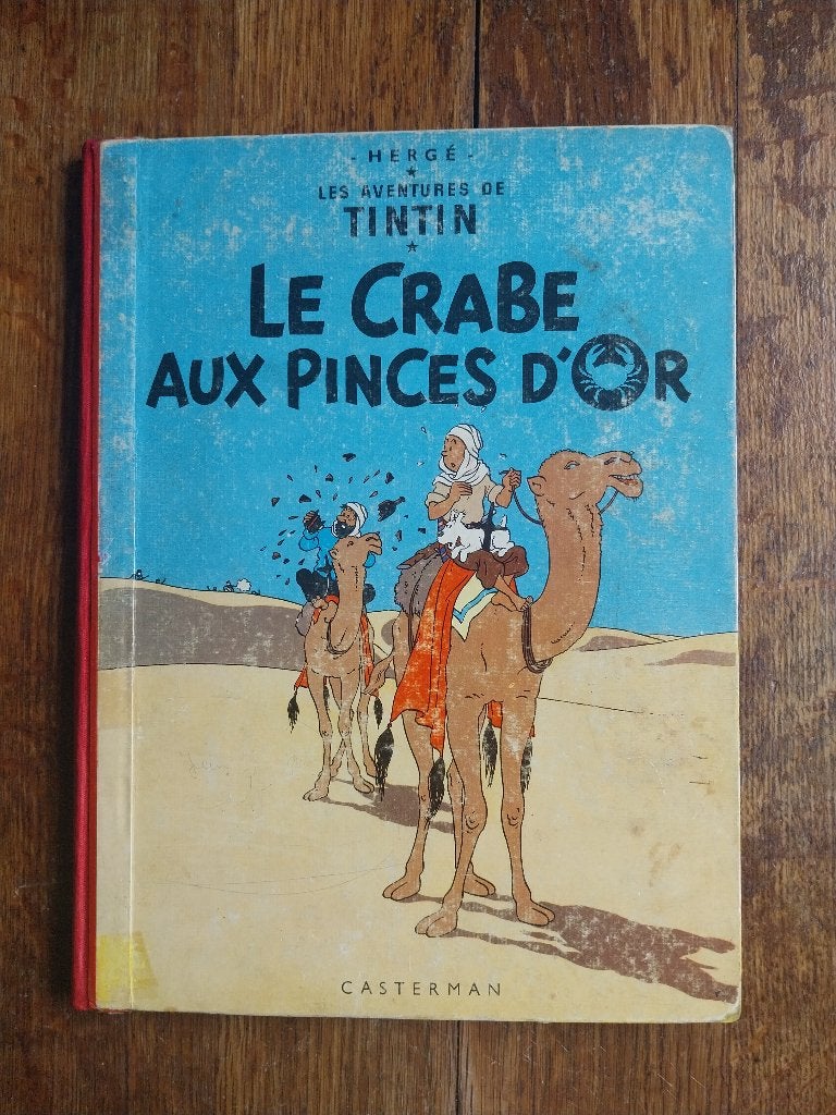 Tintin, le crabe aux Pinces d'or - B29 - 1960, Livres, Une BD, Enlèvement ou Envoi, Utilisé, Herge