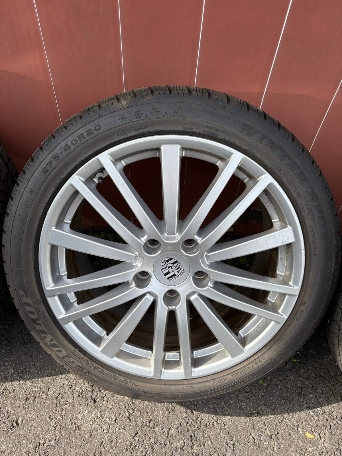 Porsche Panamera Breedset - Winterbanden - 20 Inch, Auto diversen, Ophalen, Zo goed als nieuw
