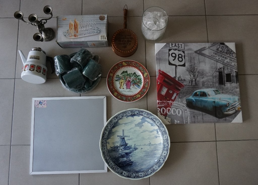 Lot voor rommelmarkt (af te halen Gits, W-Vl.), Diversen, Rommelmarktspullen, Ophalen, Zo goed als nieuw