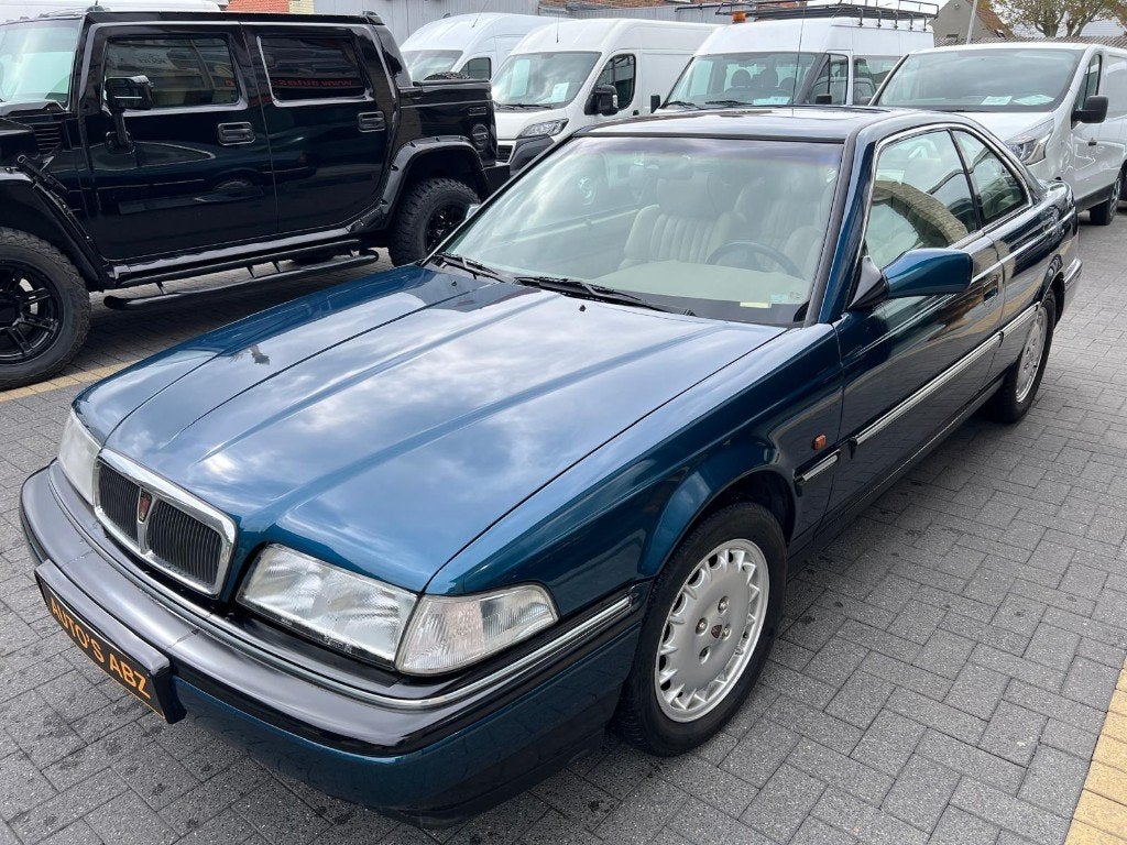 Rover RS 820 Coupé Turbo, Autos, Oldtimers & Ancêtres, Cuir, Rover, Beige, Entreprise