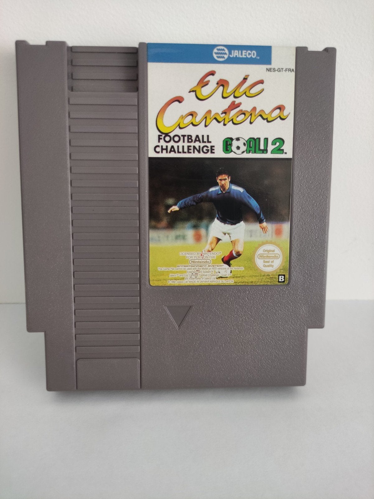 Eric Cantona football challenge. Goal 2. Nintendo NES, 2 spelers, Ophalen of Verzenden, Zo goed als nieuw, Vanaf 3 jaar