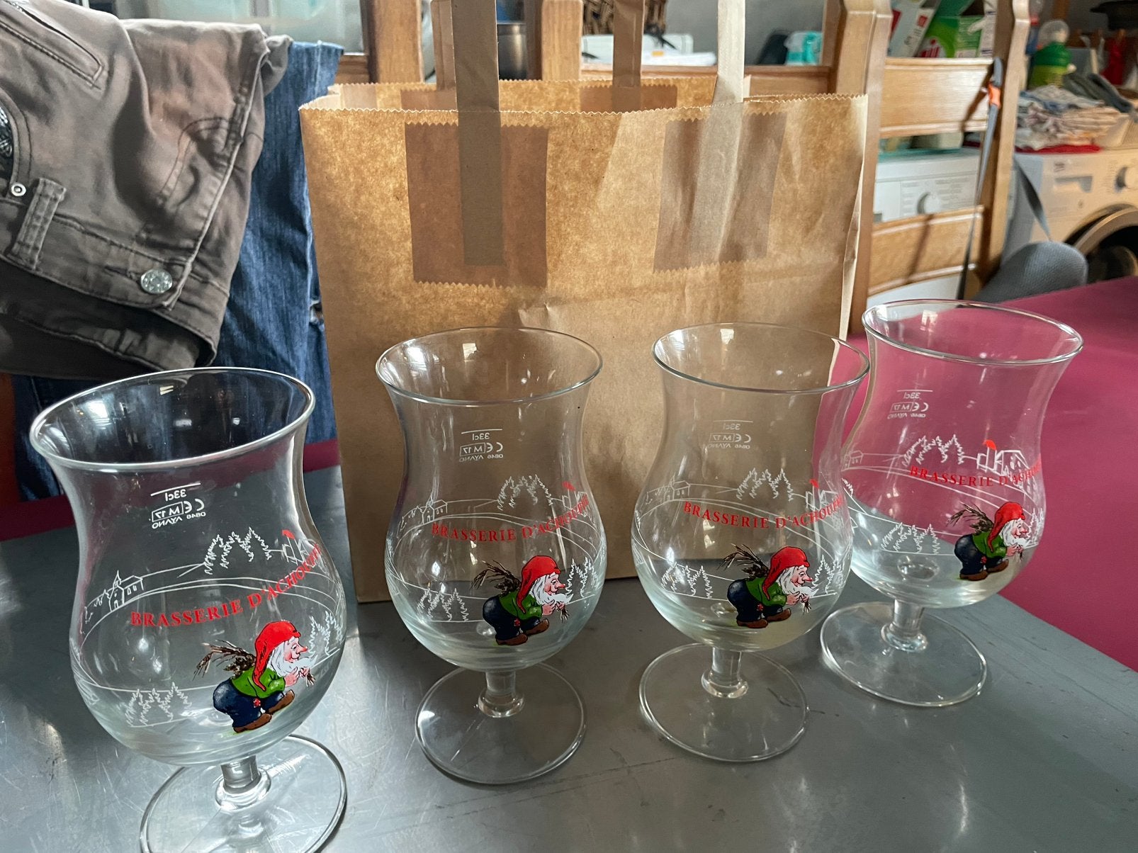 Verres à bière pour bières spéciales, Collections, Enlèvement ou Envoi, Comme neuf