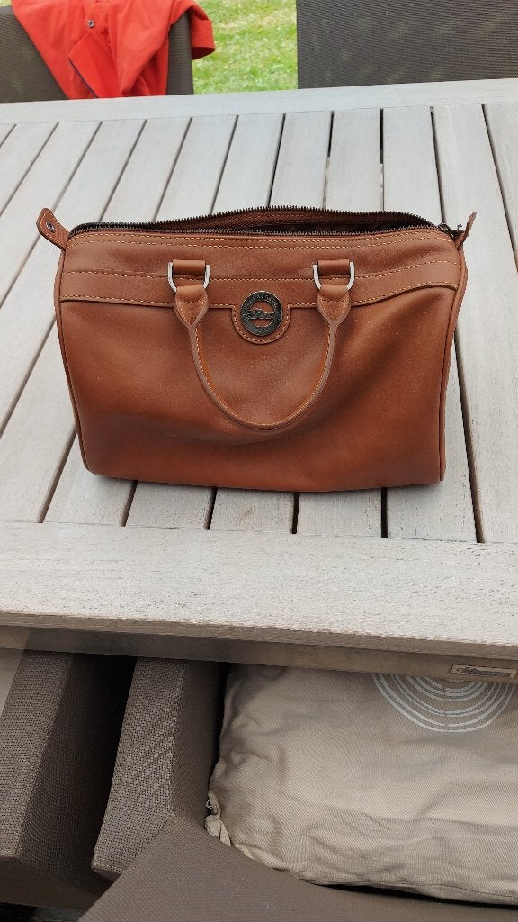 LOngchamps handtas kleur cognac, Handtassen en Accessoires, Ophalen, Zo goed als nieuw, Overige kleuren, Handtas