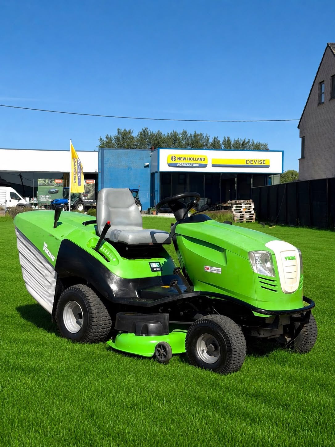 Zitmaaier te koop incl garantie, Tuin en Terras, Zitmaaiers, Ophalen of Verzenden, Gebruikt, Elektrische starter, 90 tot 120 cm