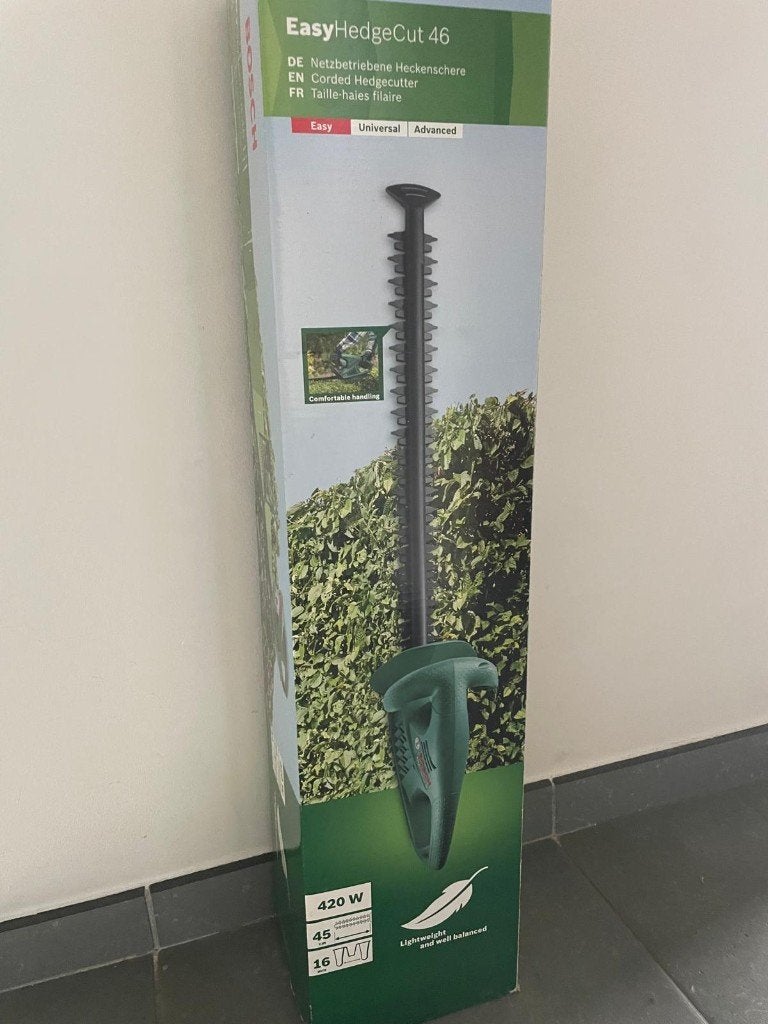 Taille-haie électrique Bosch EasyHedgeCut 46, 420 W, Enlèvement, Comme neuf, Électrique