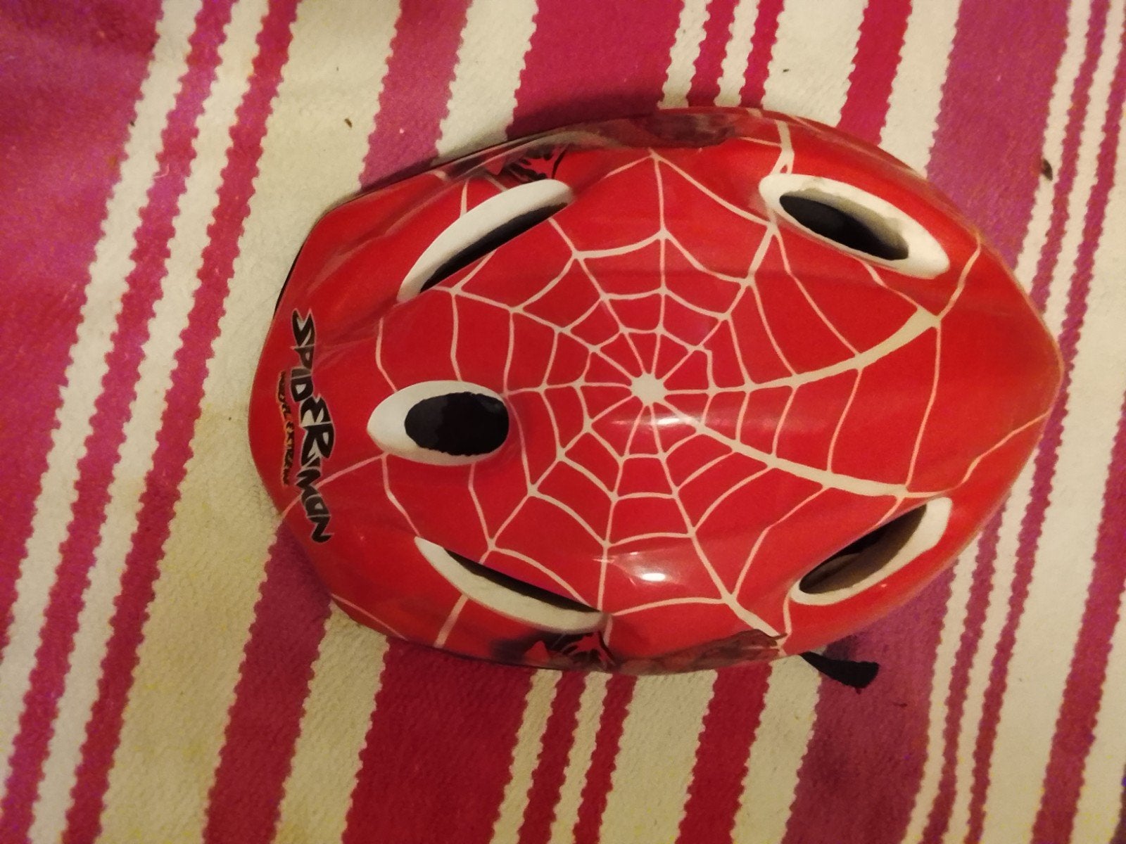 vélo casque spider man enfant, Fietsen en Brommers