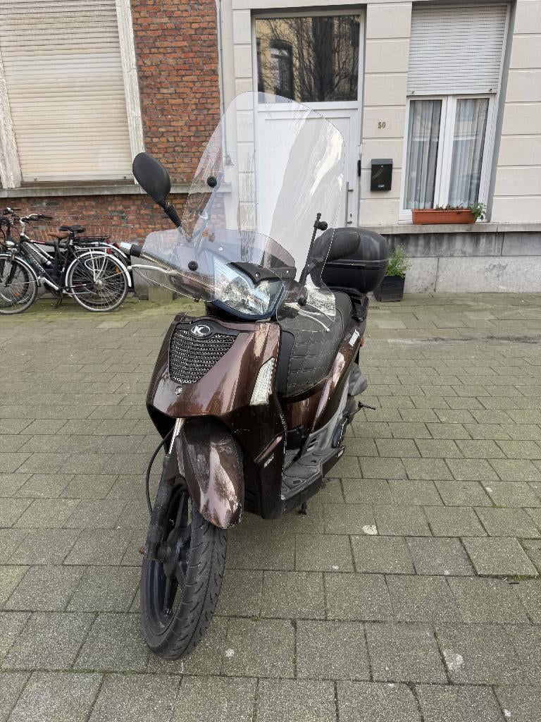 Kymco People S (B-klasse) Voor onderdelen of handige harry, Fietsen en Brommers, Ophalen, Gebruikt, Klasse B (45 km/u), People S