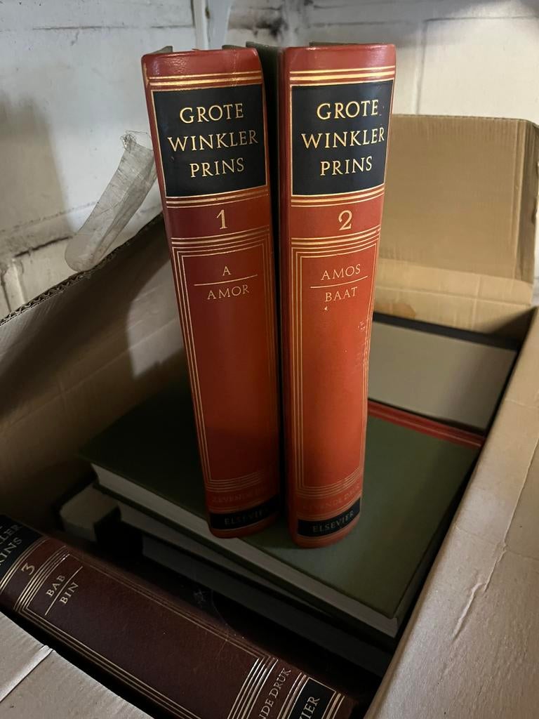 Winklerprins compleet, Boeken, Ophalen, Zo goed als nieuw