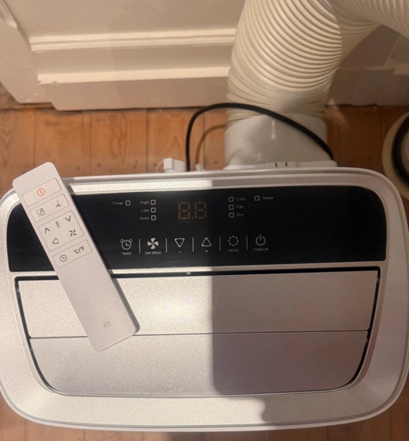 Mobiele compacte airco Krëfel nieuw zonder verpakking., Electroménager, Climatiseurs, Neuf, Climatiseur mobile, Télécommande, Classe énergétique A ou plus économe
