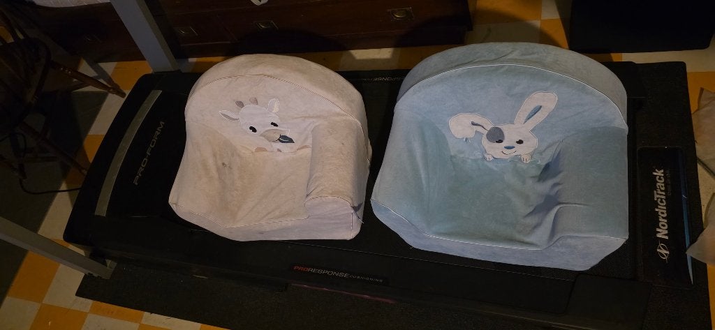 2 Kinderzeteltjes, Ophalen