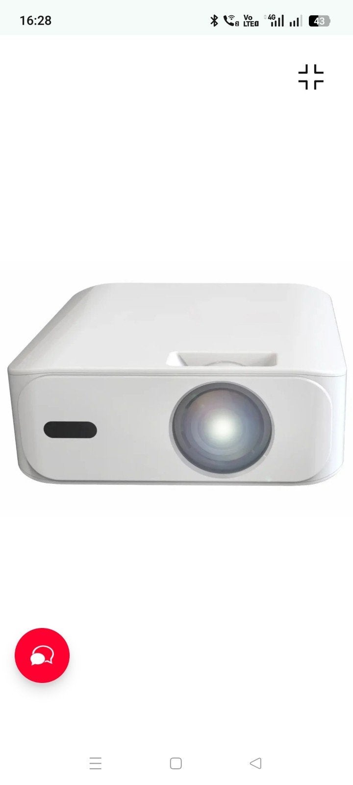 projector + scherm en tafel NIEUW, Audio, Tv en Foto, Beamers, Ophalen of Verzenden