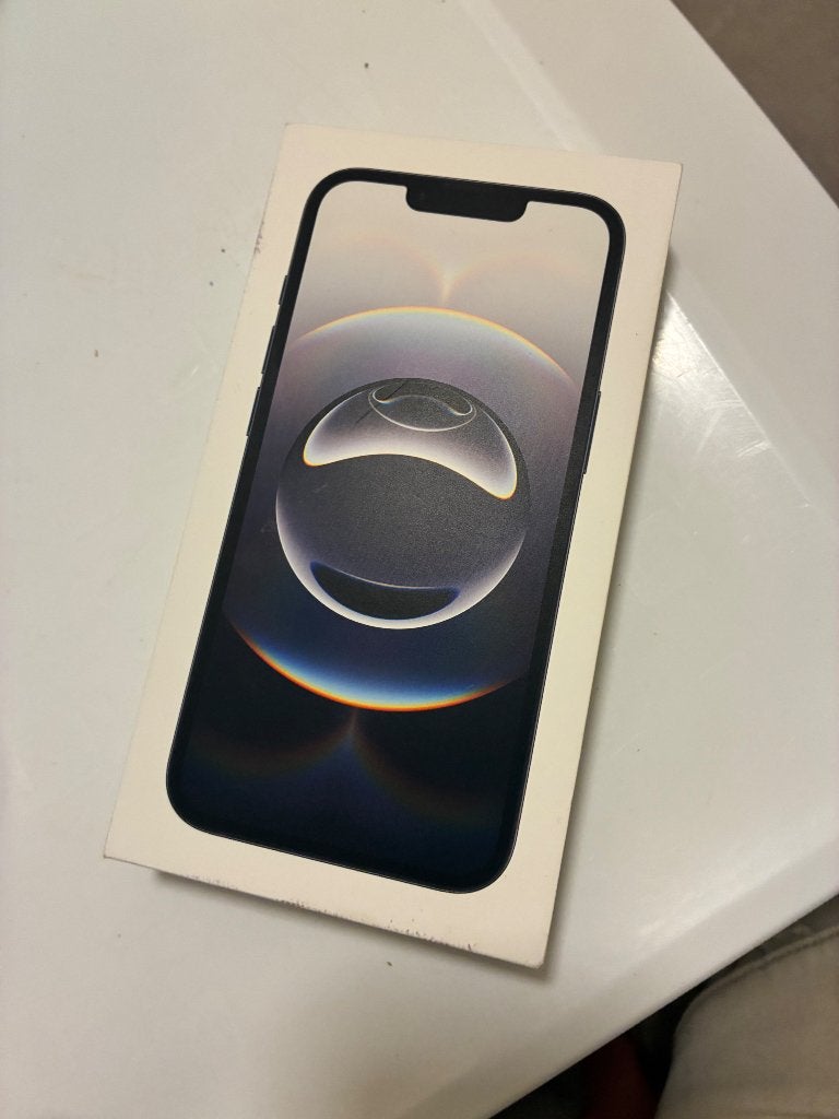 iPhone 16e black 128gb, Telecommunicatie, Mobiele telefoons | Apple iPhone, Ophalen, Zwart, Zo goed als nieuw, 98 %