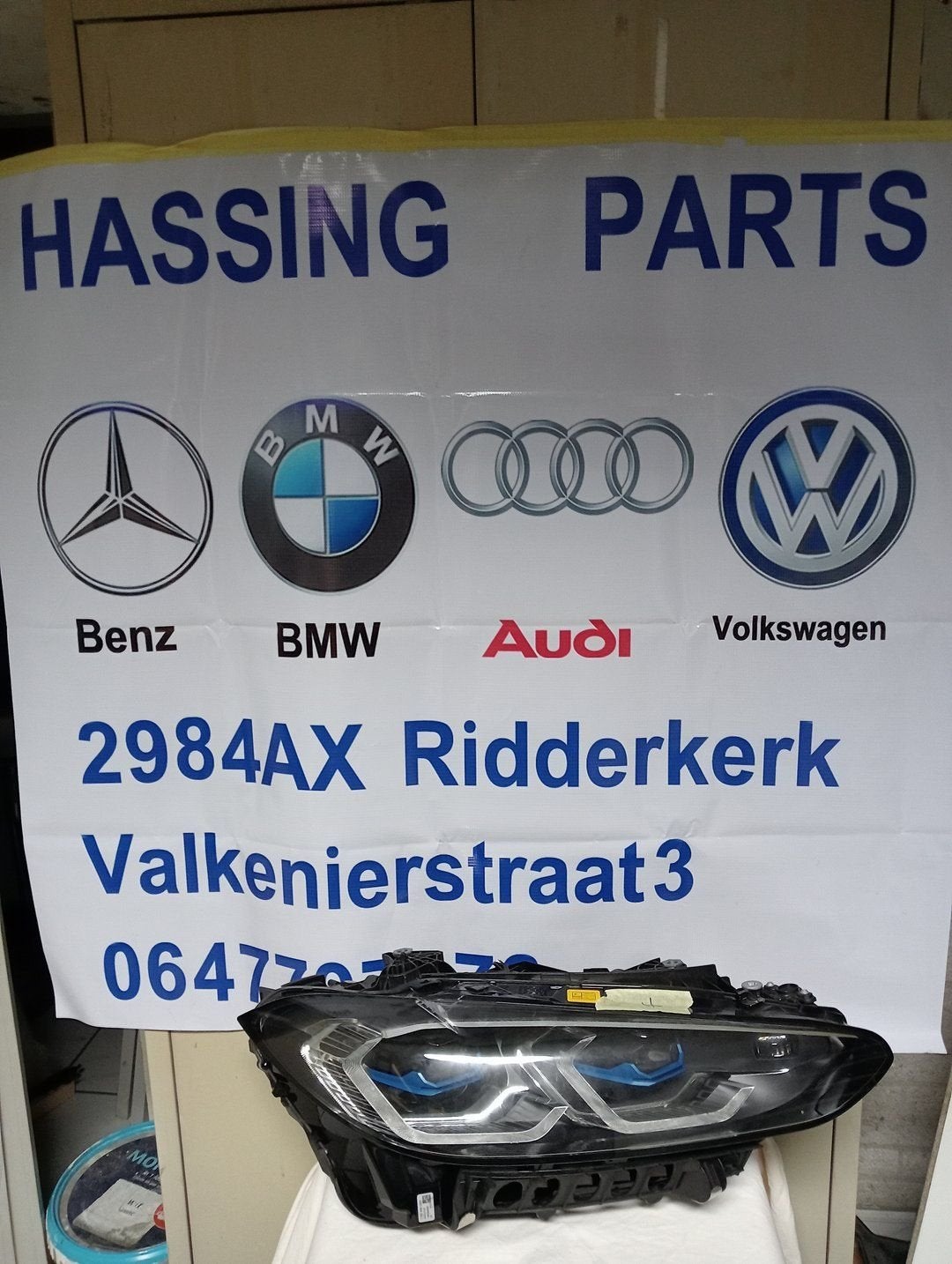 BMW G22 G23 G26 Original LASER Led Right('20->) 5a19368-04, Gebruikt, -, -, Ophalen of Verzenden