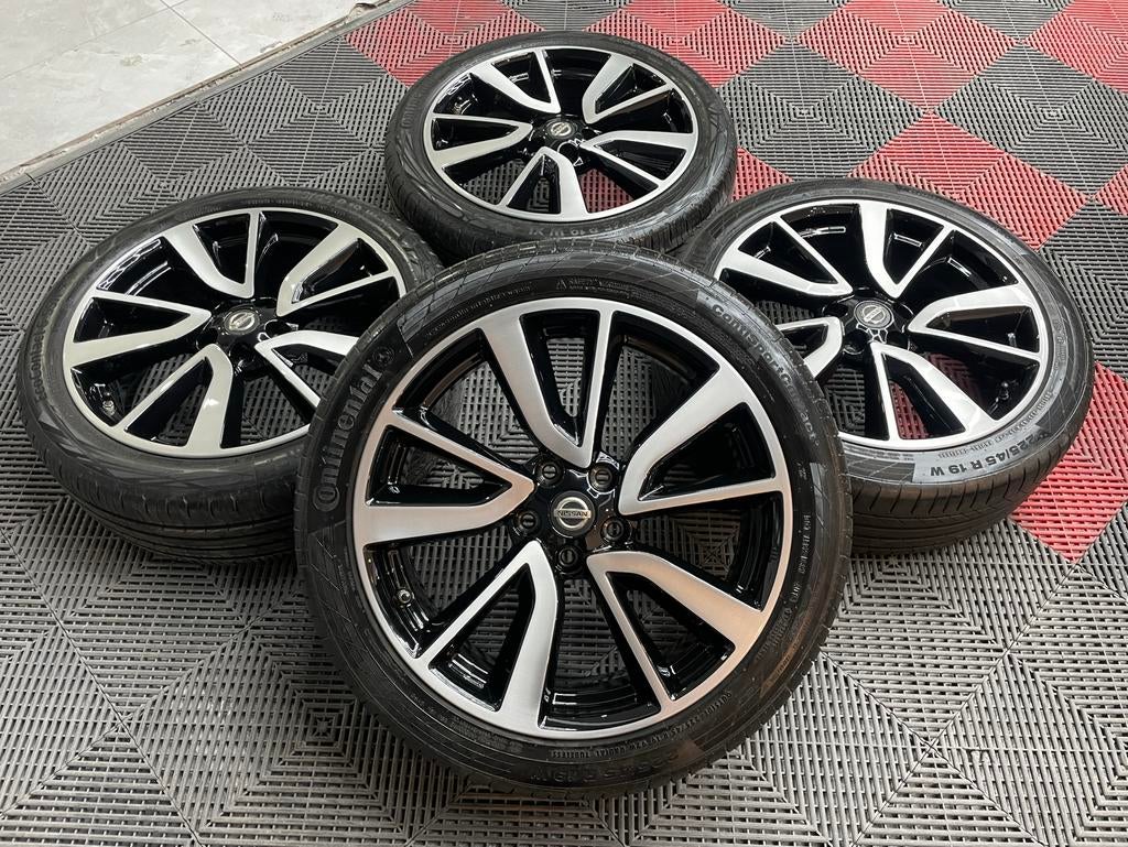 4 Jantes 19" Nissan Qashqai X-Trail 225/45/19, Ophalen of Verzenden