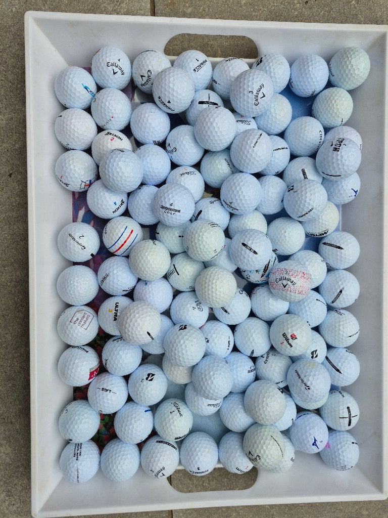 golfballen, Ophalen, Zo goed als nieuw
