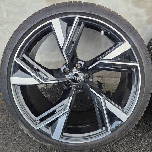 Kit hiver Audi 22 pouces d'origine - 285/30 R22 - Excellent, Autos : Pièces & Accessoires, Pneus & Jantes, Enlèvement, Pneus hiver