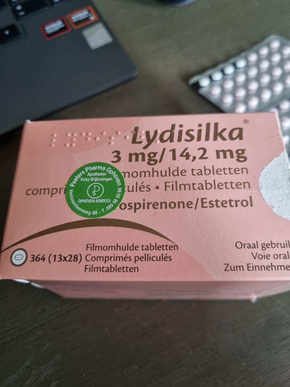 Anticonceptiepil Lydisilka 5 strips, Sport en Fitness, Gezondheidsproducten en Wellness, Ophalen of Verzenden