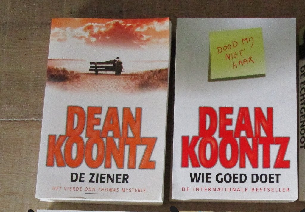 21 thriller / detective leesboeken Dean Koontz, Ophalen of Verzenden, Zo goed als nieuw, Dean koontz