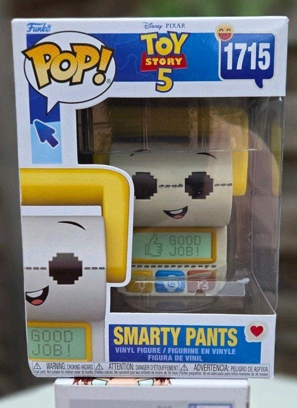 Funko POP! Toy Story 5 – Smarty Pants #1715 – Disney Pixar, Enlèvement, Neuf