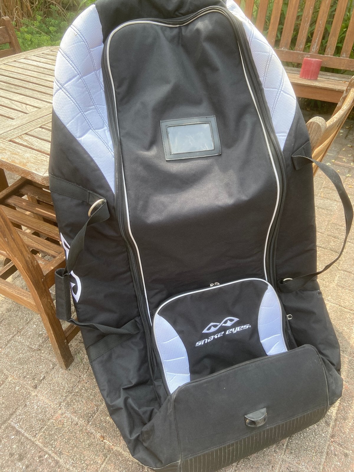 Golfzak om te reizen, Ophalen, Zo goed als nieuw