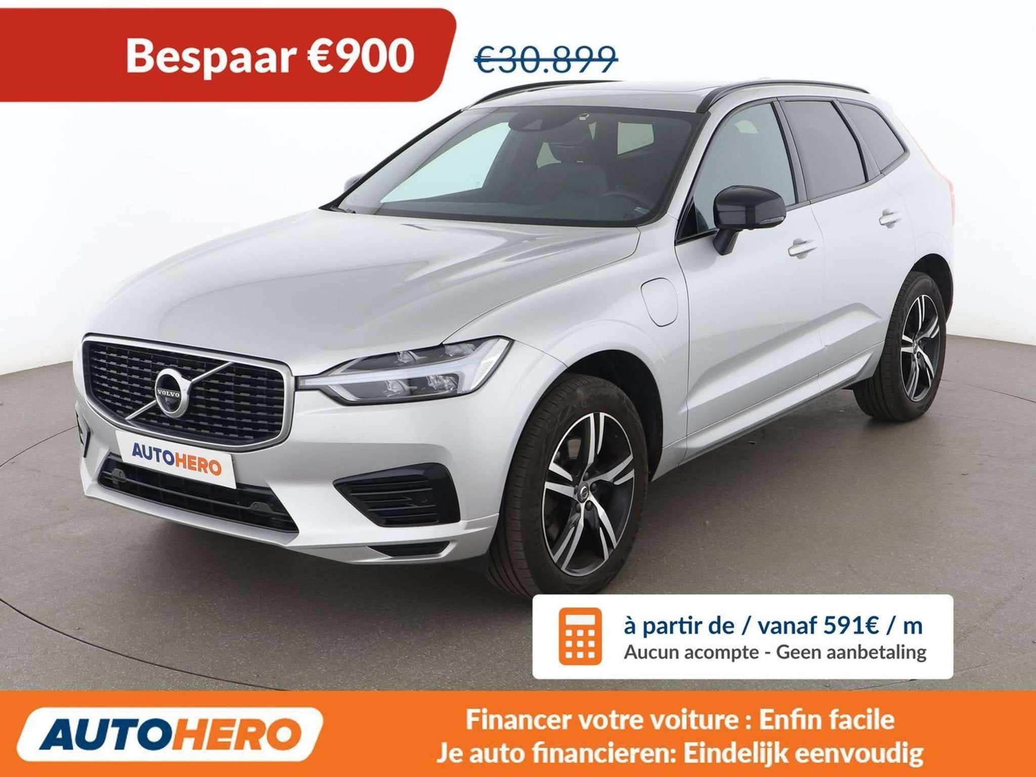 Volvo XC60 2.0 T8 Plug-in Hybrid R Design AWD (bj 2020), Auto's, Automaat, Gebruikt, 1969 cc, https://public.car-pass.be/vhr/24c462e2-f0a3-42bc-a636-d9110d9fbce0
