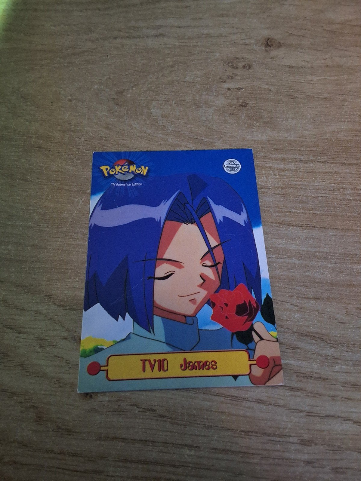 tv10 James pokemon topps, Enlèvement