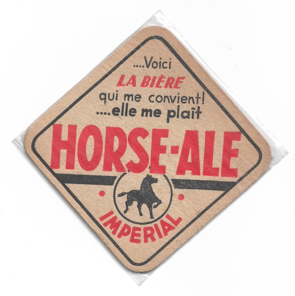 sous-bock Horse-Ale recto verso, Enlèvement ou Envoi, Comme neuf, Sous-bock