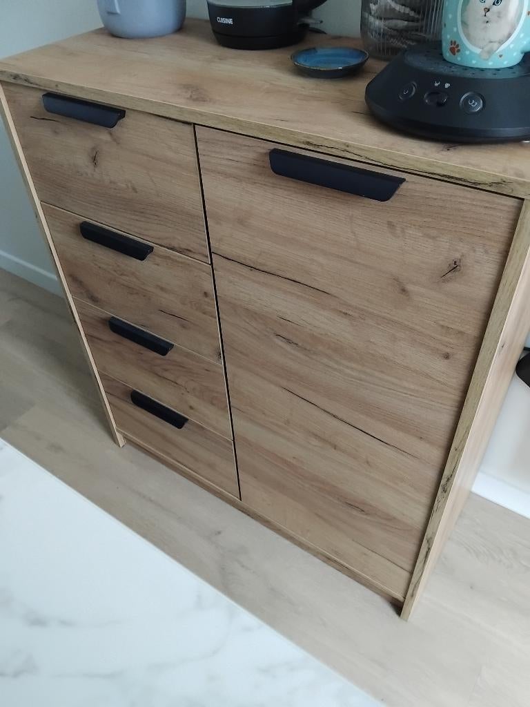 Commode/dressoir Jenslev zo goed als nieuw, Ophalen, Overige materialen, 75 cm of meer, 50 tot 100 cm
