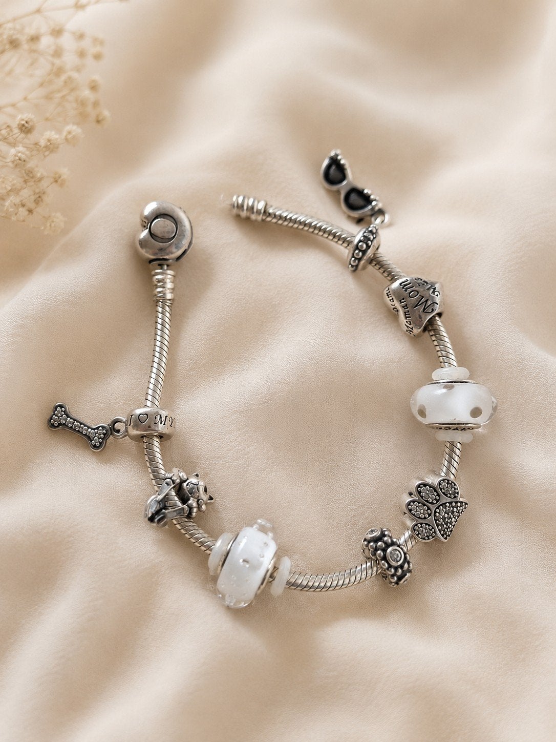 Pandora armband met bedels Pandora, Ophalen