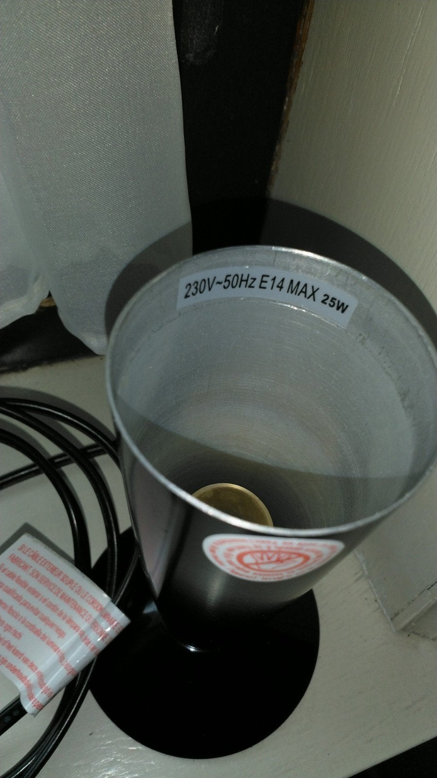 Onderstel lavalamp, Huis en Inrichting, Ophalen of Verzenden, Lavalamp