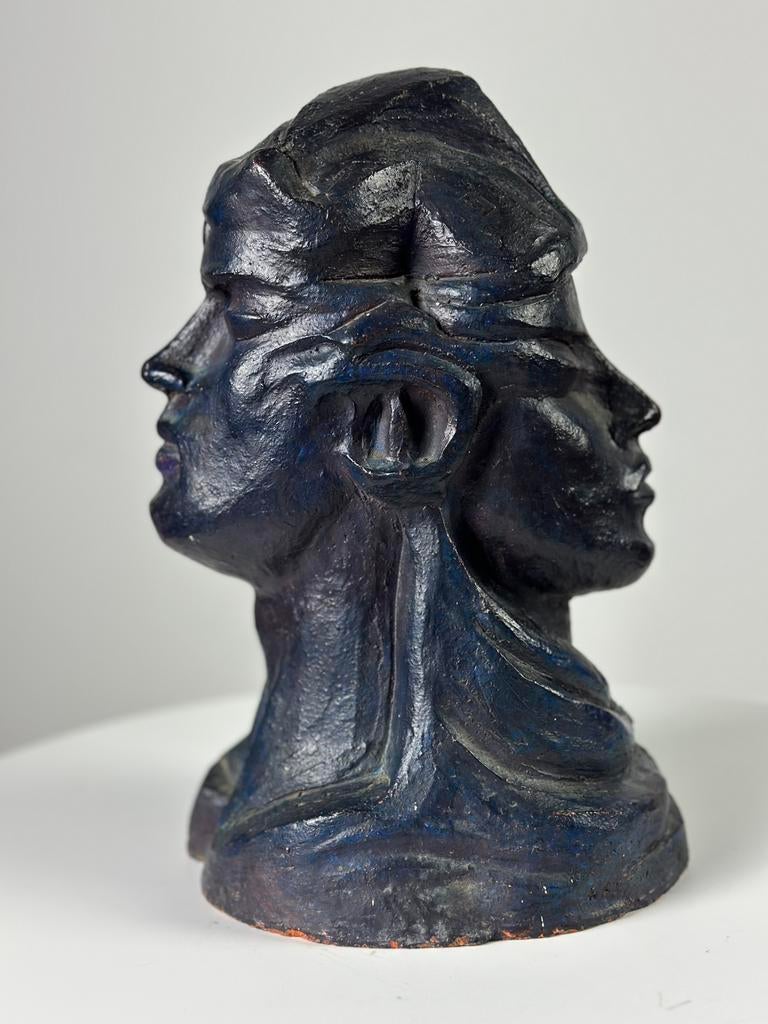 Dubbelportret in Terracotta(man & vrouw)1920–1940, Ophalen, Europa, Klassiek, Man
