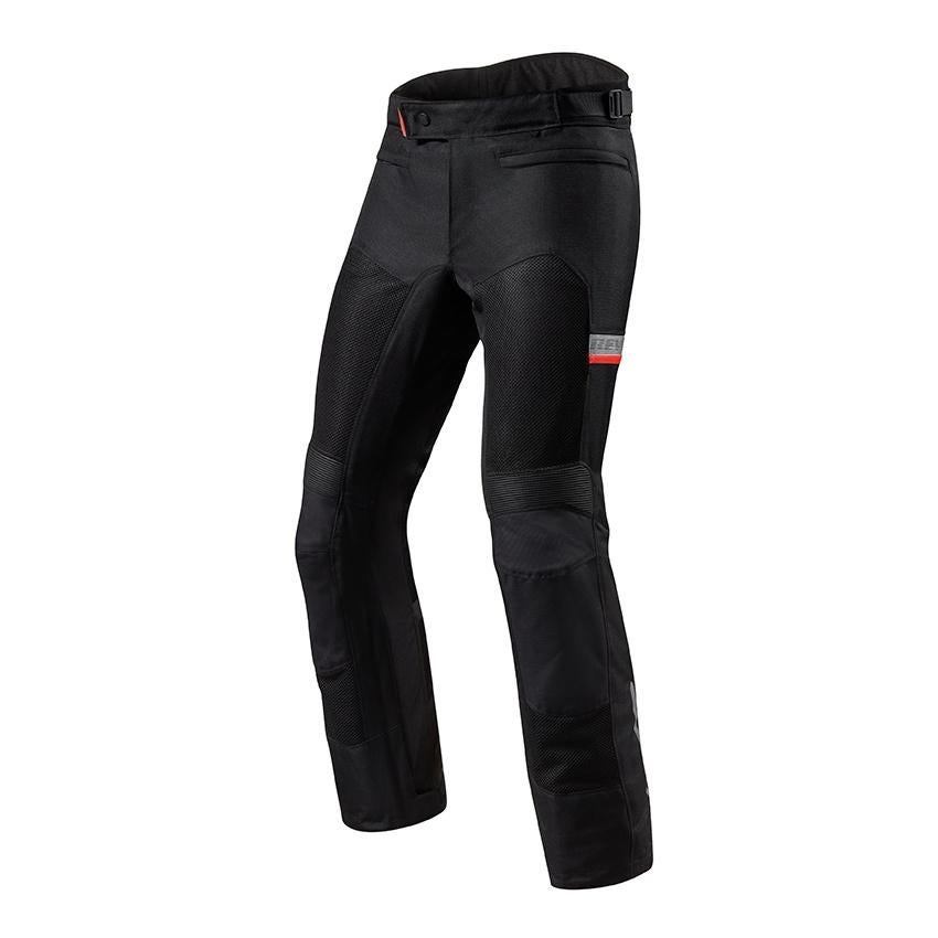 Rev'it Tornado 3 doorwaaibroek motorbroek mt L heren (zwart), Seconde main, Enlèvement ou Envoi, Pantalon | textile, Hommes