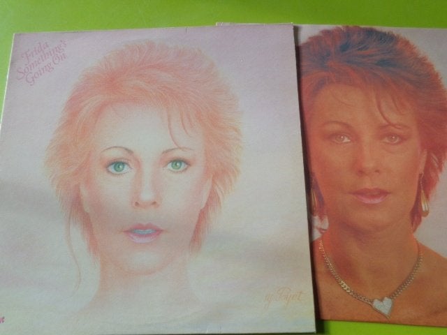 Disque vinyle LP33 -  FRIDA Seule  "Something is going on", CD & DVD, Enlèvement ou Envoi, Pop, Pochette photo, Utilisé