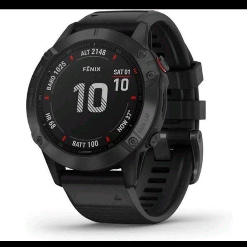 Garmin Fenix 6 pro 47 mm, Étanche, Enlèvement ou Envoi, Garmin fenix, La taille
