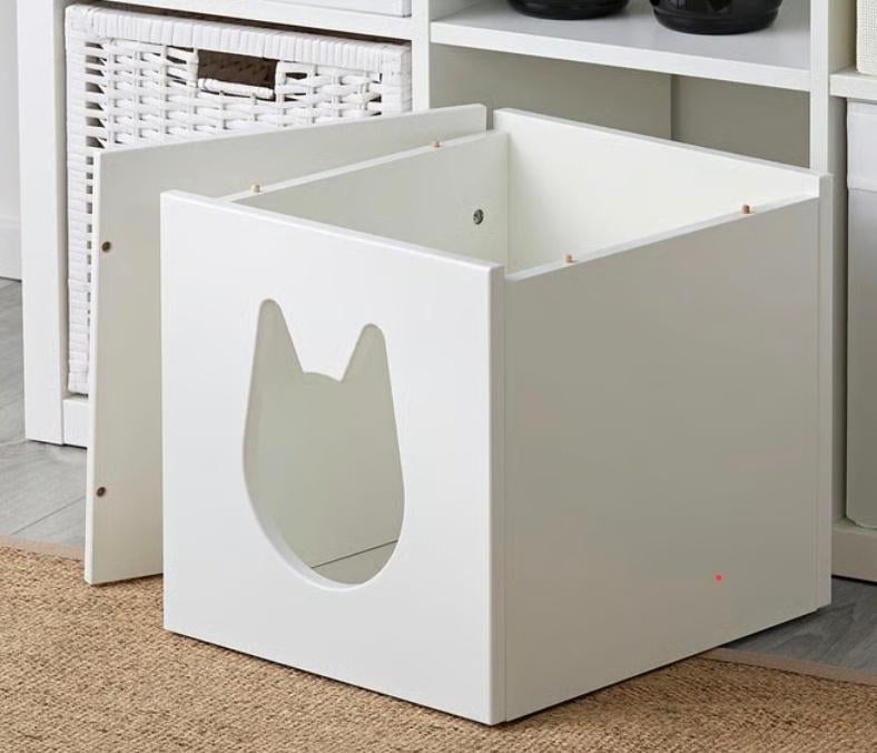 Kattenhuis Ikea Kallax Geel Putte Brussel, Ophalen of Verzenden, Nieuw