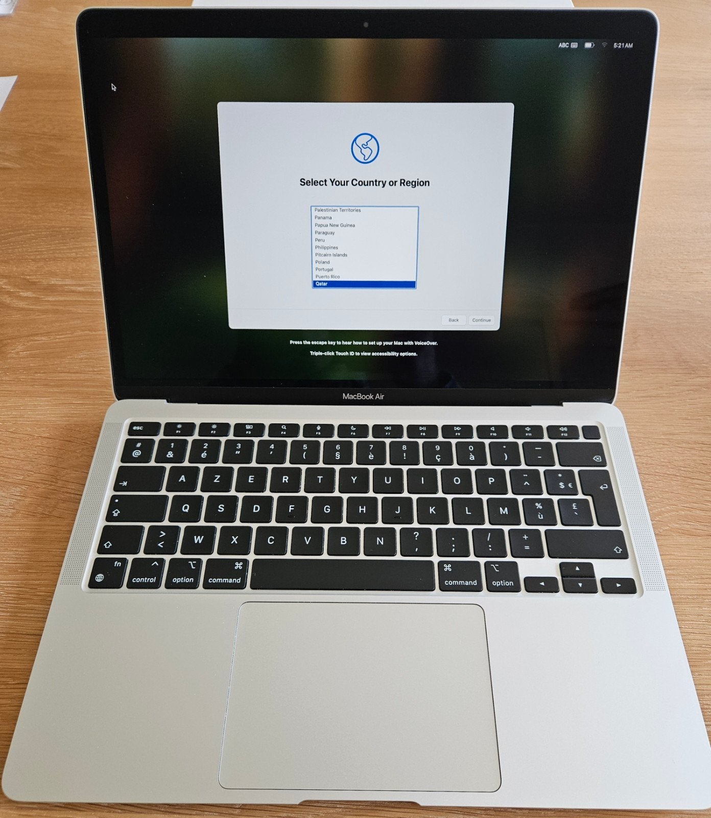 MacBook Air 13" (Apple M1) in perfecte staat – AZERTY – 8GB, Computers en Software, 8 GB, 13 inch, Ophalen of Verzenden, SSD