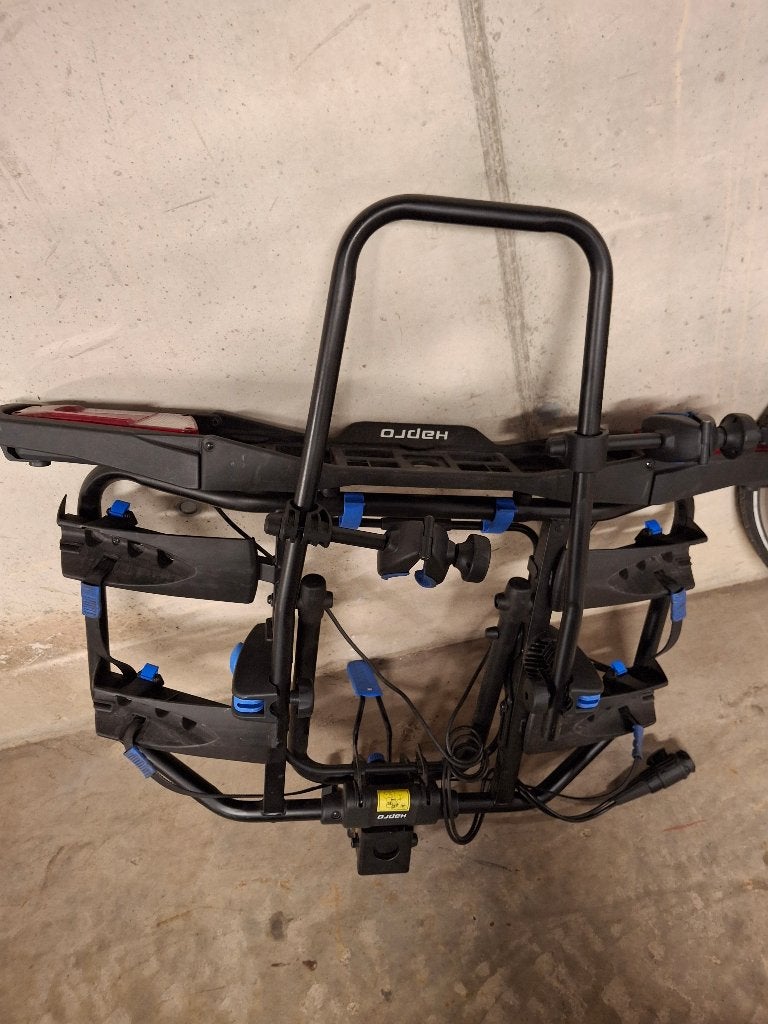 Porte-vélos Hapro utilisé 5 fois,, 2 vélos, Comme neuf, Enlèvement, Accessoire porte-vélos