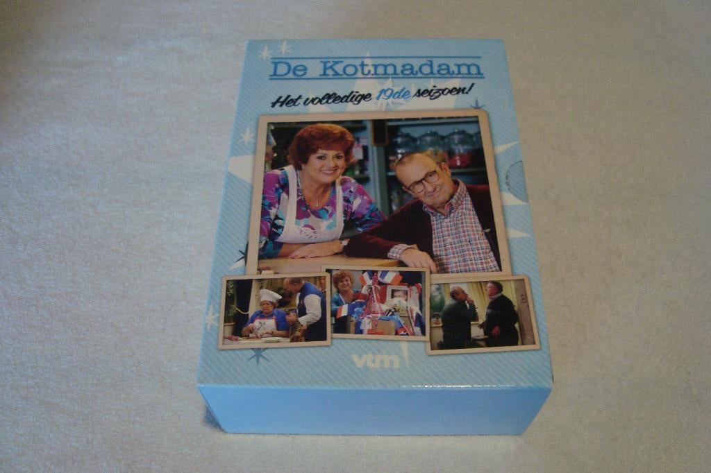 dvd box de kotmadam seizoen 19, Cd's en Dvd's, Ophalen of Verzenden, Komedie