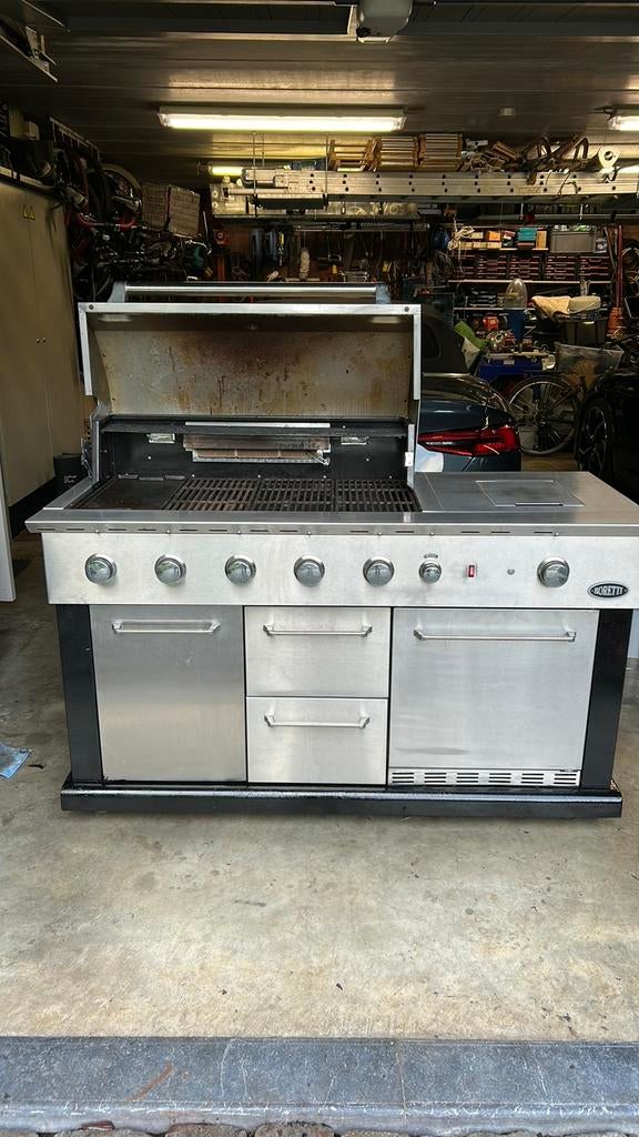 Boretti luciano gas bbq, Tuin en Terras, Ophalen, Zo goed als nieuw