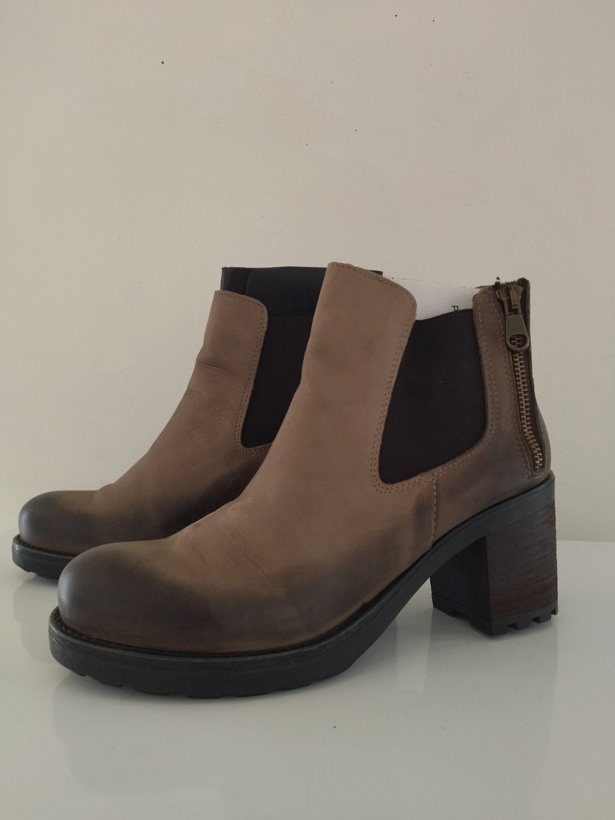 Bottines en cuir Riccianera – Pointure 40, Neuf, Boots et Botinnes, Envoi, Riccianera