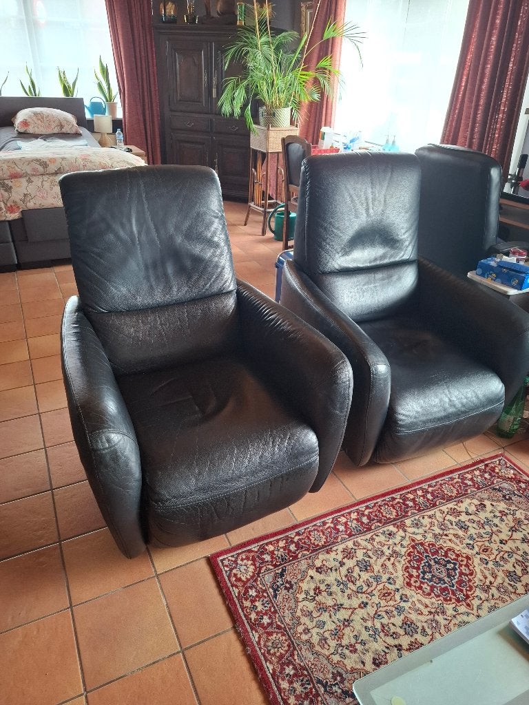 Fauteuils inclinables en cuir, 100 à 125 cm, Moins de 150 cm, Une personne, Enlèvement